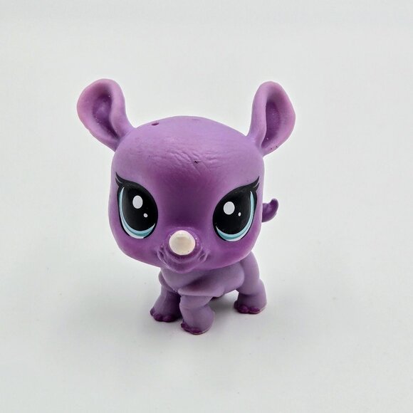 Littlest Pet Shop Rhino #259 Una Unger Pet Retread LPS Toy Read - Picture 2 of 8